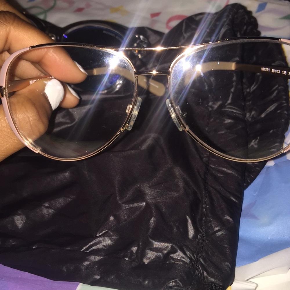 Michael Kors designer glasses (Rose gold)
